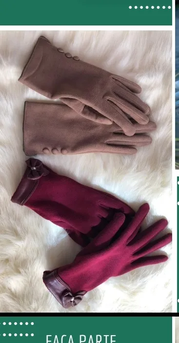 Kit Snow (luva + cachecol + gorro)