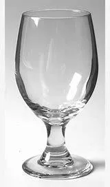 Goblet - clear embossed