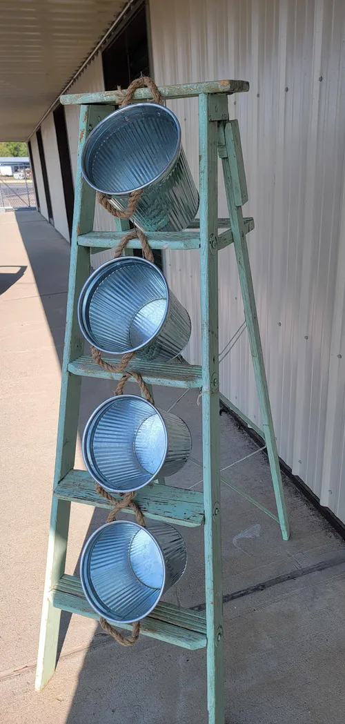 Ladder with Buckets