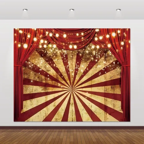 Circus backdrop