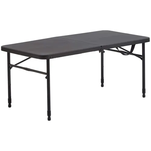 Small black folding table