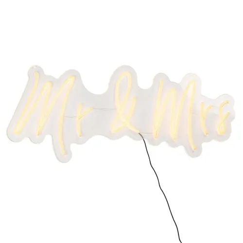 Mrs & Mrs Neon Sign