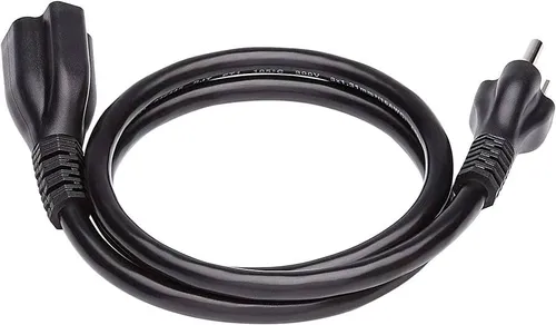Black extension cord