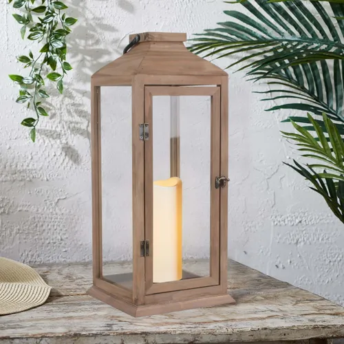 Lantern - wood 