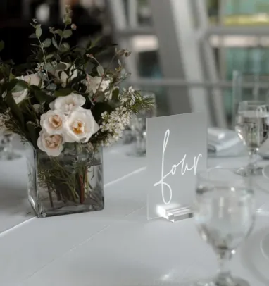 Table Numbers - Frosted