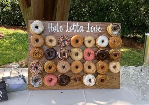 Donut display - table top