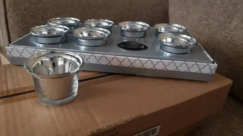 Silver Tealight Holders
