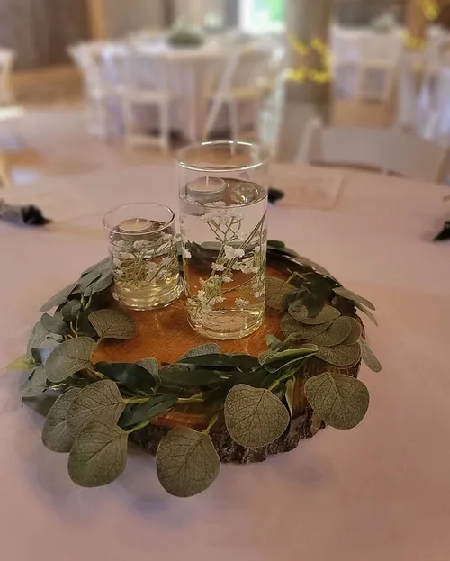 9.5 in glass cylinder vase