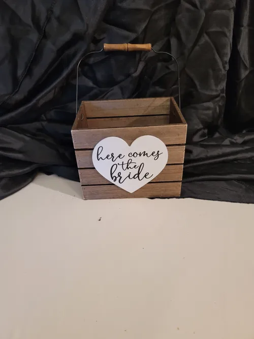 Here Comes The Bride Crate