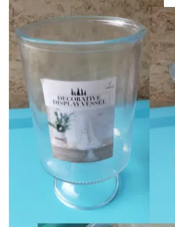 Glass Display Vessel