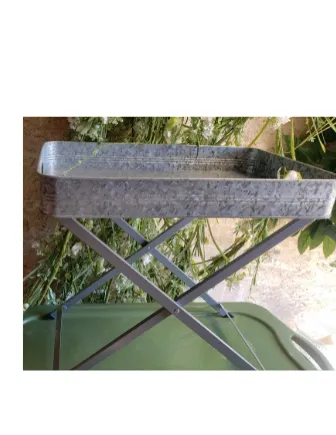 Galvanized Elevated Tray