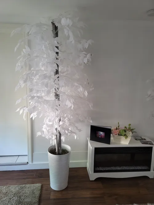 White tree
