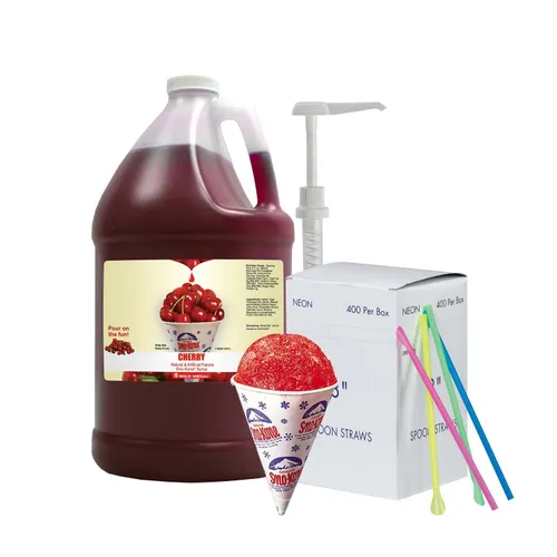 Snow Cone Machine Supplies (10 Guest)