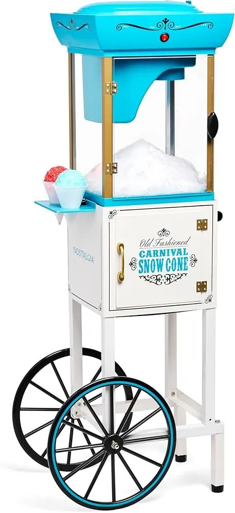 Snow Cone Machine With Cart