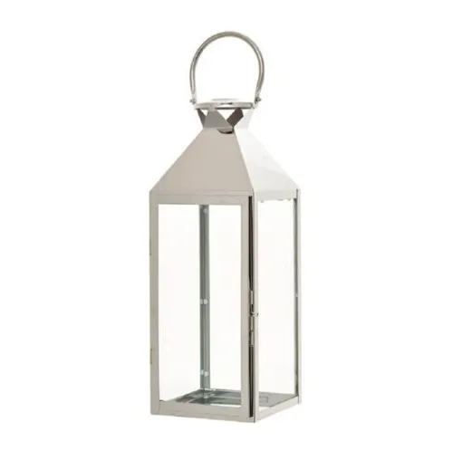 Lantern metal medium and large size - with lights