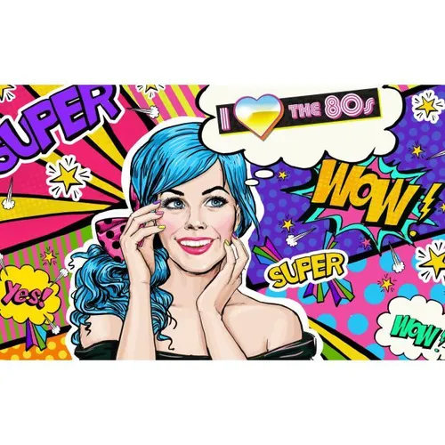 Disco - Visual Disco Ball Blue 3x2m