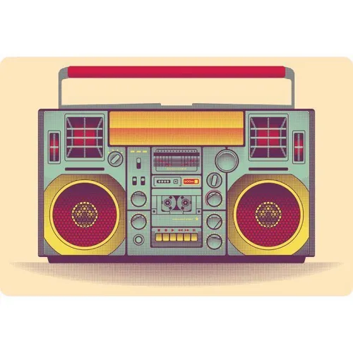 90's - Visual Radio Illustration 3x2m