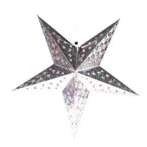 Silver Paper Star