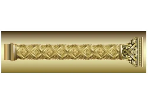 Column aluminium venetian style - 2.40x0.70m 