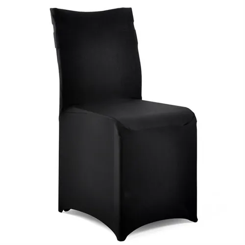Black chair cover