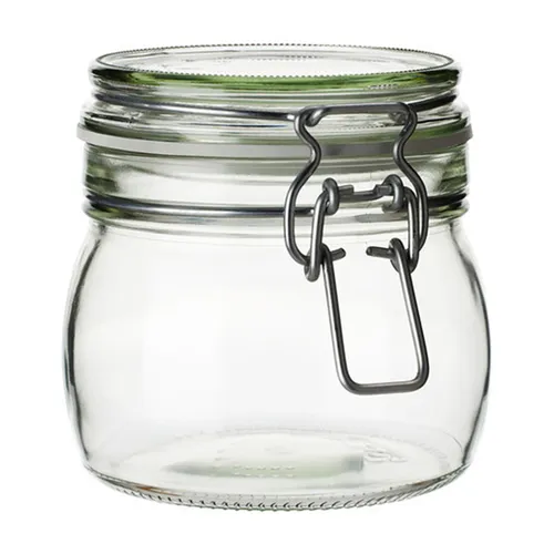 Glass jar