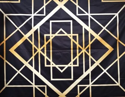 Visual Gatsby - Geometrical symbol 3x2m