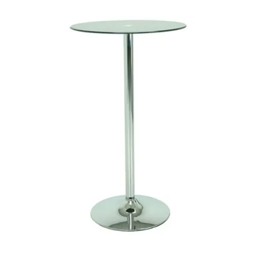 Glass high table Ø 60 cm