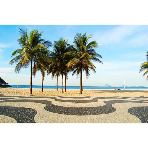 Tropical - Visual Copacabana Boardwalk 3x2m