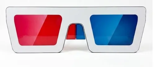 Standee vintage glasses 3D - 0.6x1.80m
