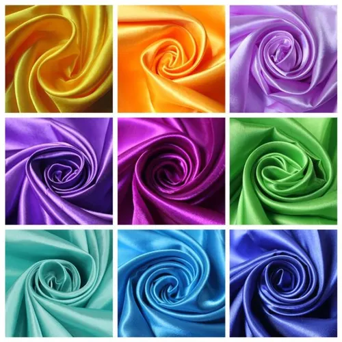 Assorted Satin Textiles
