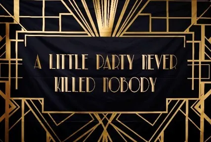 Visual Gatsby - A little party killed nobody 3x2m
