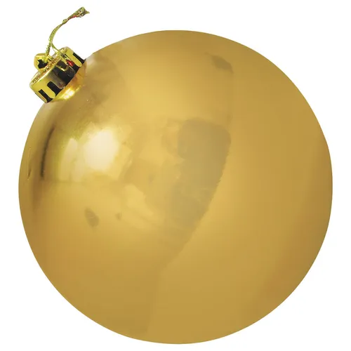 Golden Christmas tree ball - 20cm 