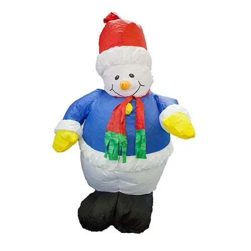 Inflatable snowman