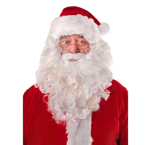 Beard and hair of Santa Claus