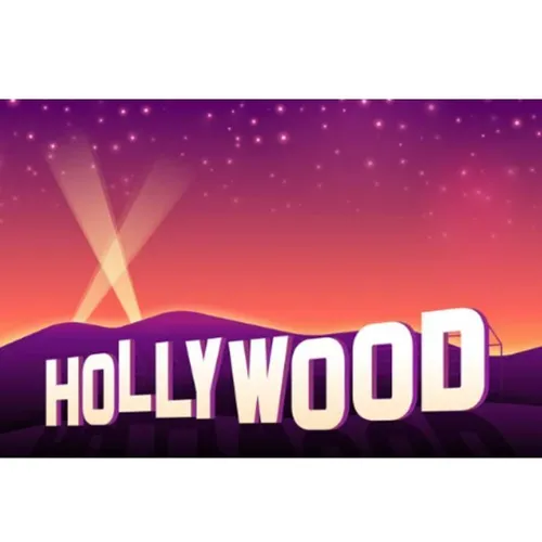 Hollywood - Visual Hollywood Hill Cartoon 3x2m