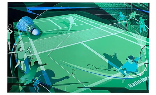 Poster - Badminton 120x80cm