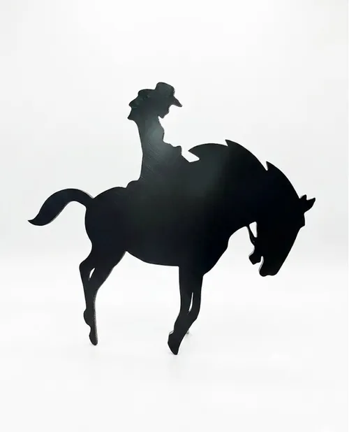 Standee cowgirl - 1.80x1.50m