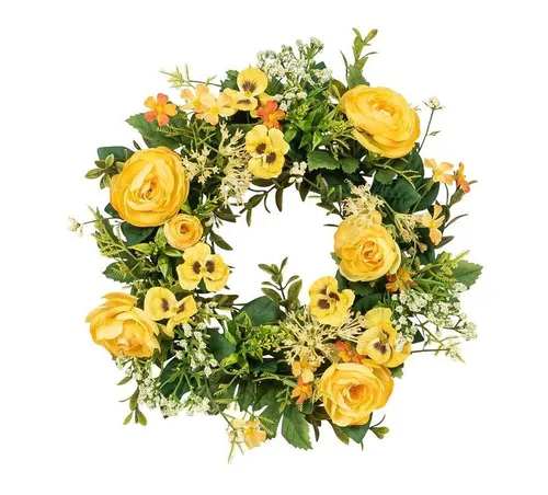 Yellow wreath 
