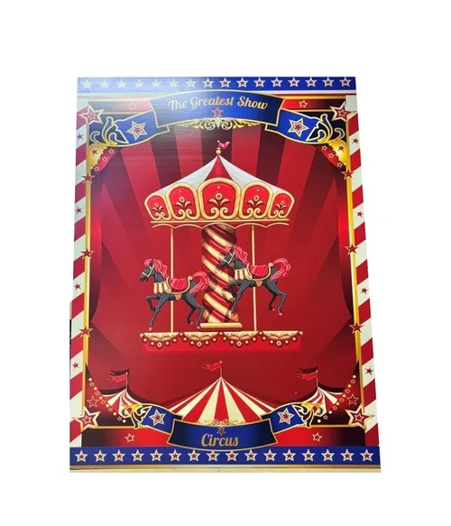 Poster circus show - 2x1.50m