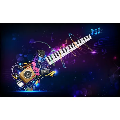 Music - Visual Guitar 3x2m