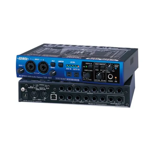 soundcard Edirol UA-101 digital acquisition board
