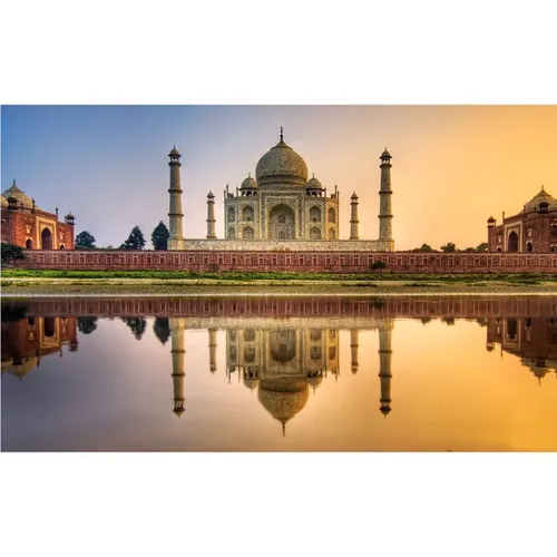 Oriental - Visual Taj Mahal Far View 3x2m