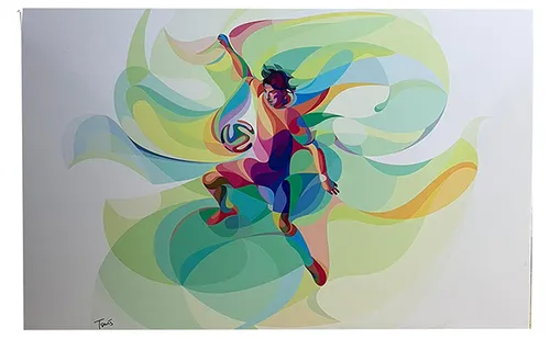 Poster - Footballer 120x80cm