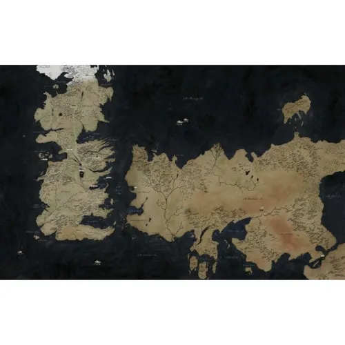 Game of Thrones - Visual Map 3x2m