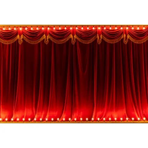 Circus - Visual Red Curtain 3x2m