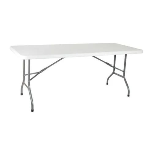 Foldable wide plastic table 150x75cm
