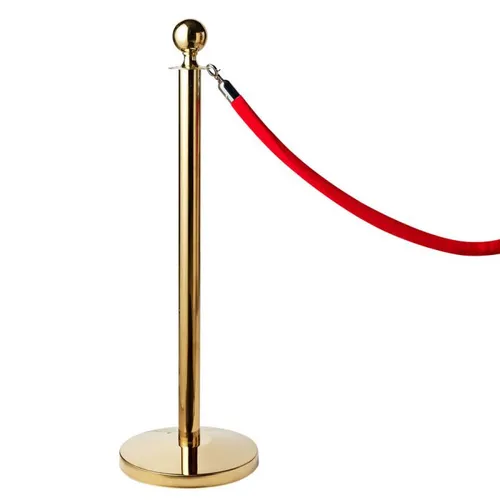 Queue-pole Golden and Red Ropes