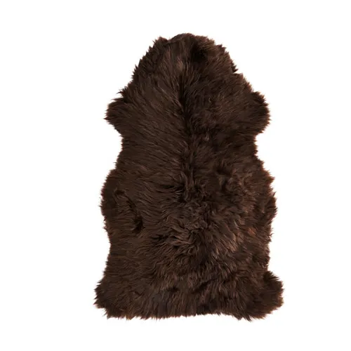 Brown sheepskin