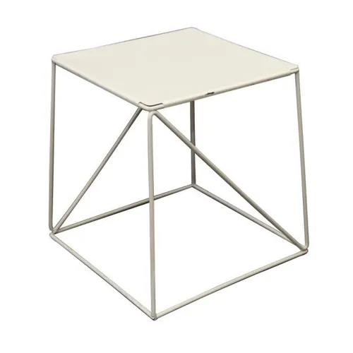 Tilt T coffee table - White