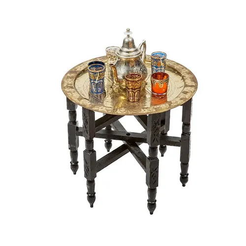 Decorative oriental teacup